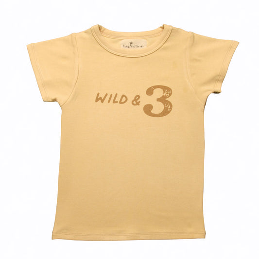 Wild & 3 Short Sleeve Tee