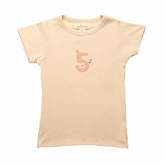 5 Birthday Short Sleeve Tee