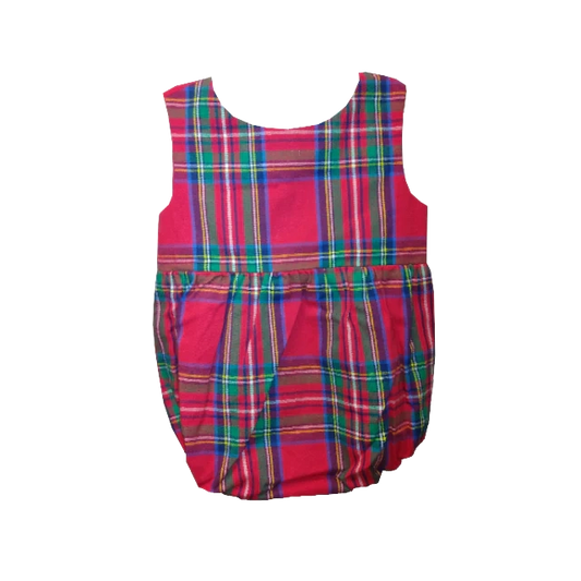 Tybee Tartan Plaid Bubble Shortall