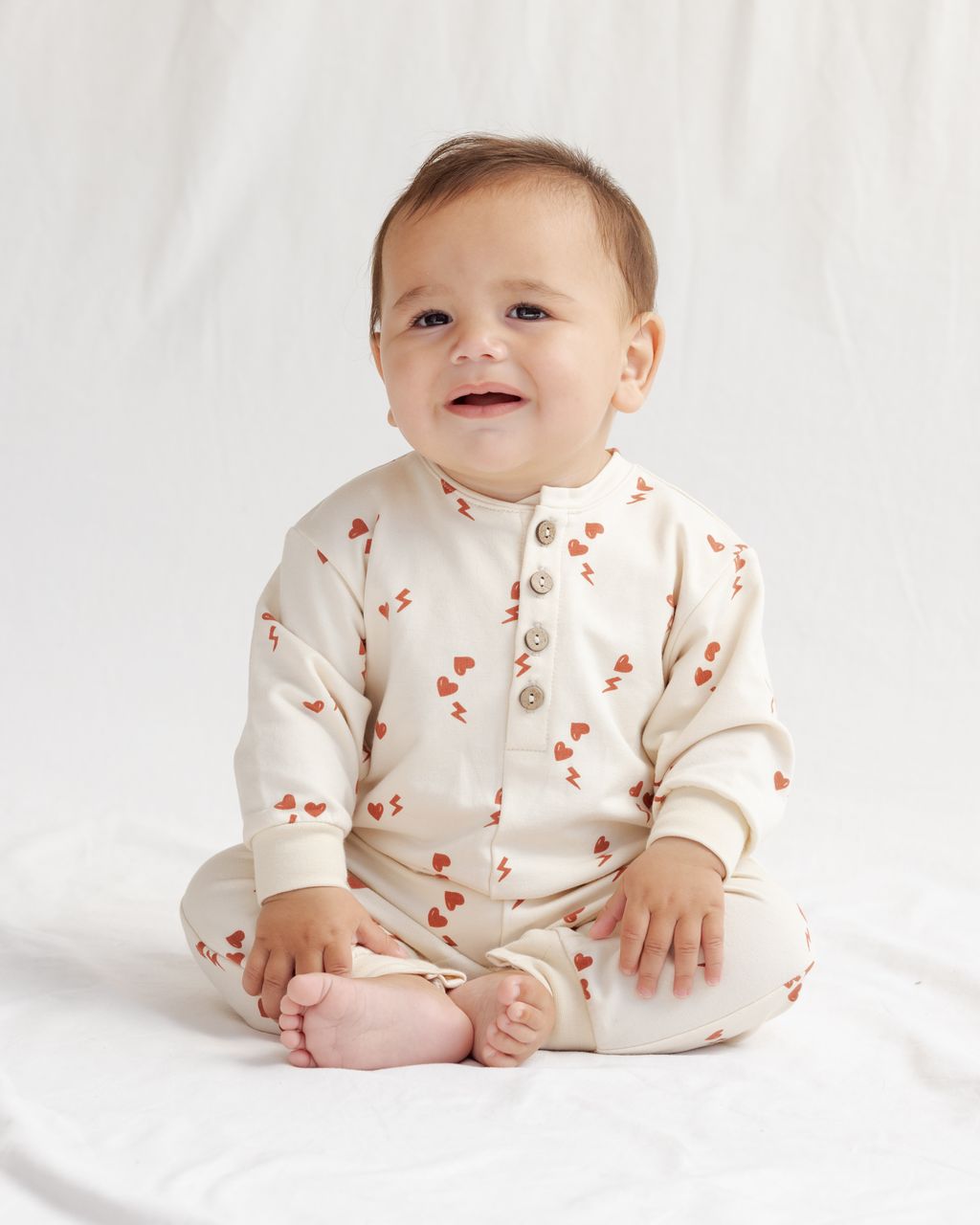 Electric Heart Relaxed Jumpsuit