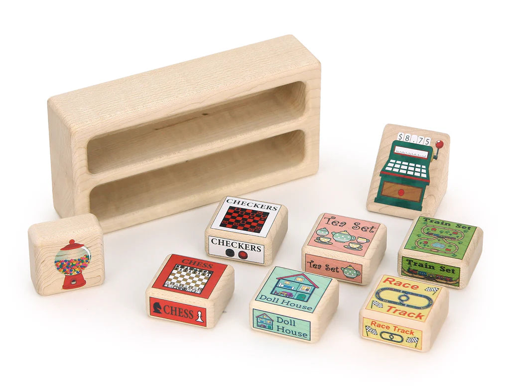 Toy Shop Counter Block Set