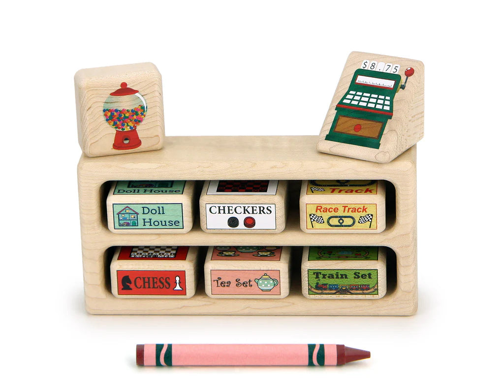 Toy Shop Counter Block Set