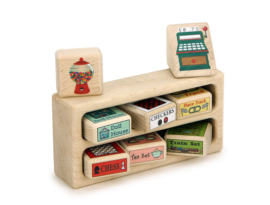 Toy Shop Counter Block Set