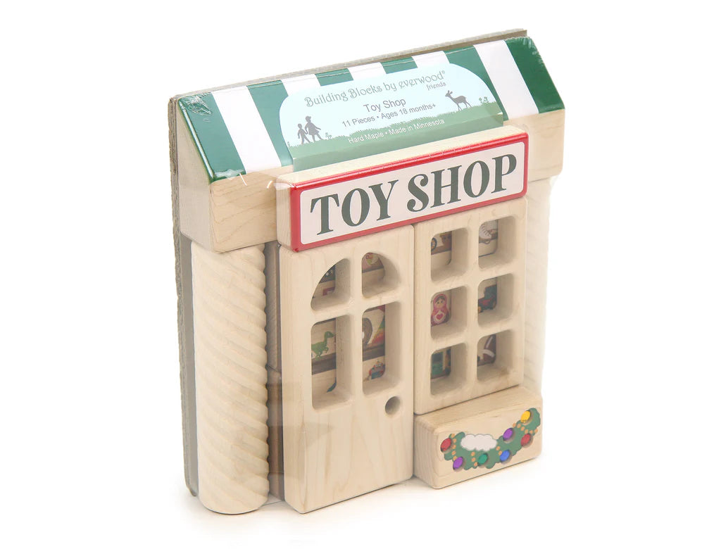 Toy Shop 11 Pc Block Set