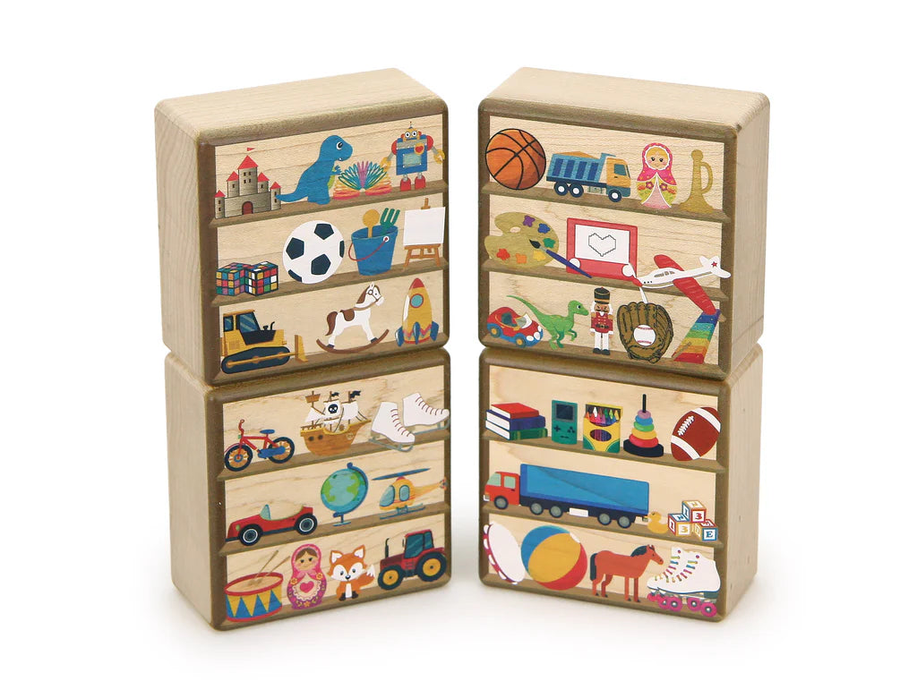 Toy Shop 11 Pc Block Set