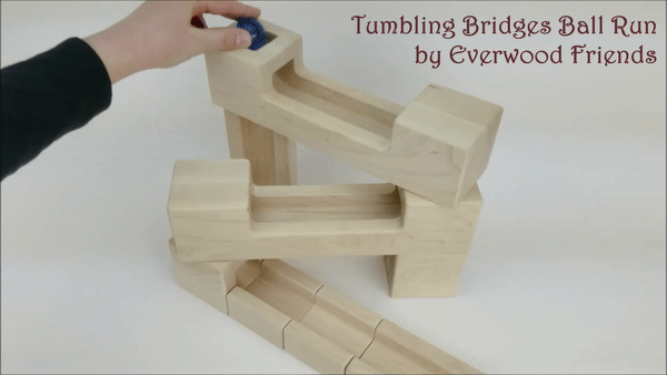 Tumbling Bridges Ball Run Booster (7 pcs)
