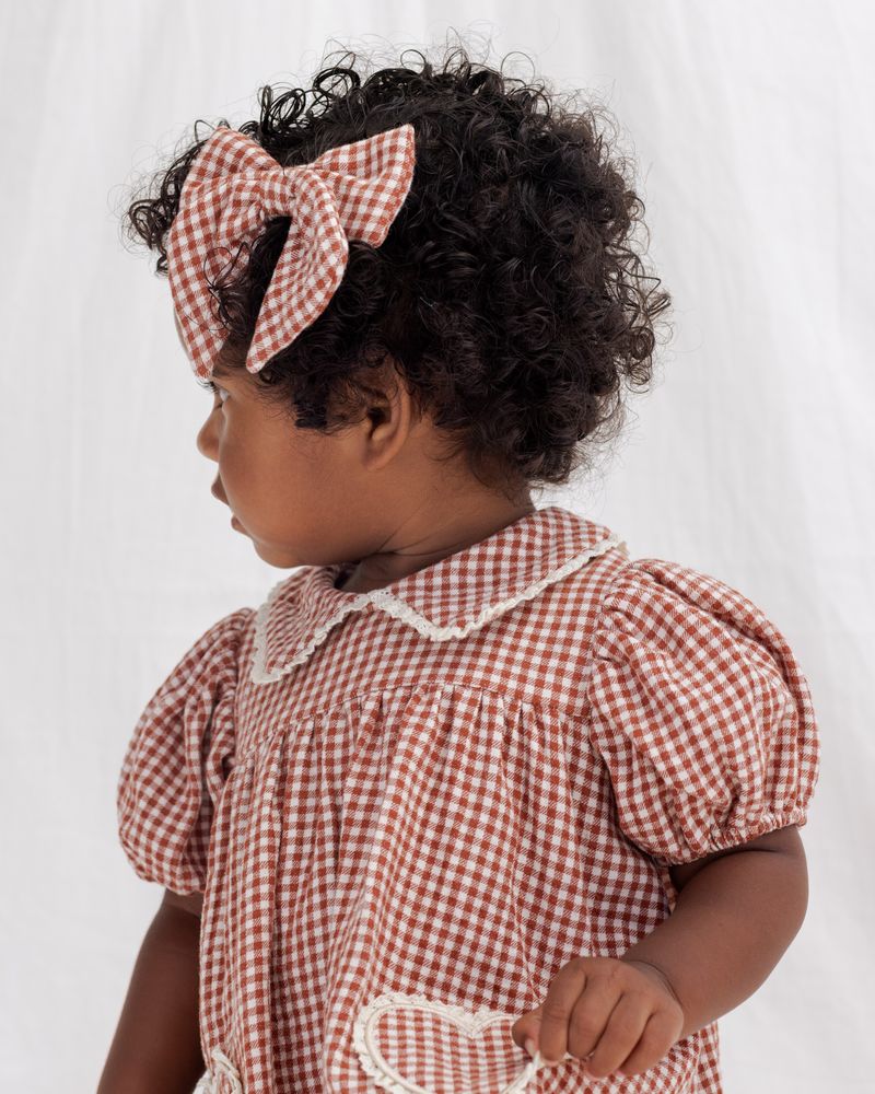 Red Gingham Bow