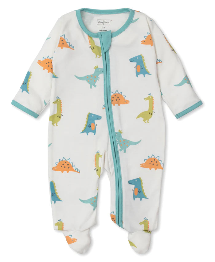 Dino Pals Zip Footie