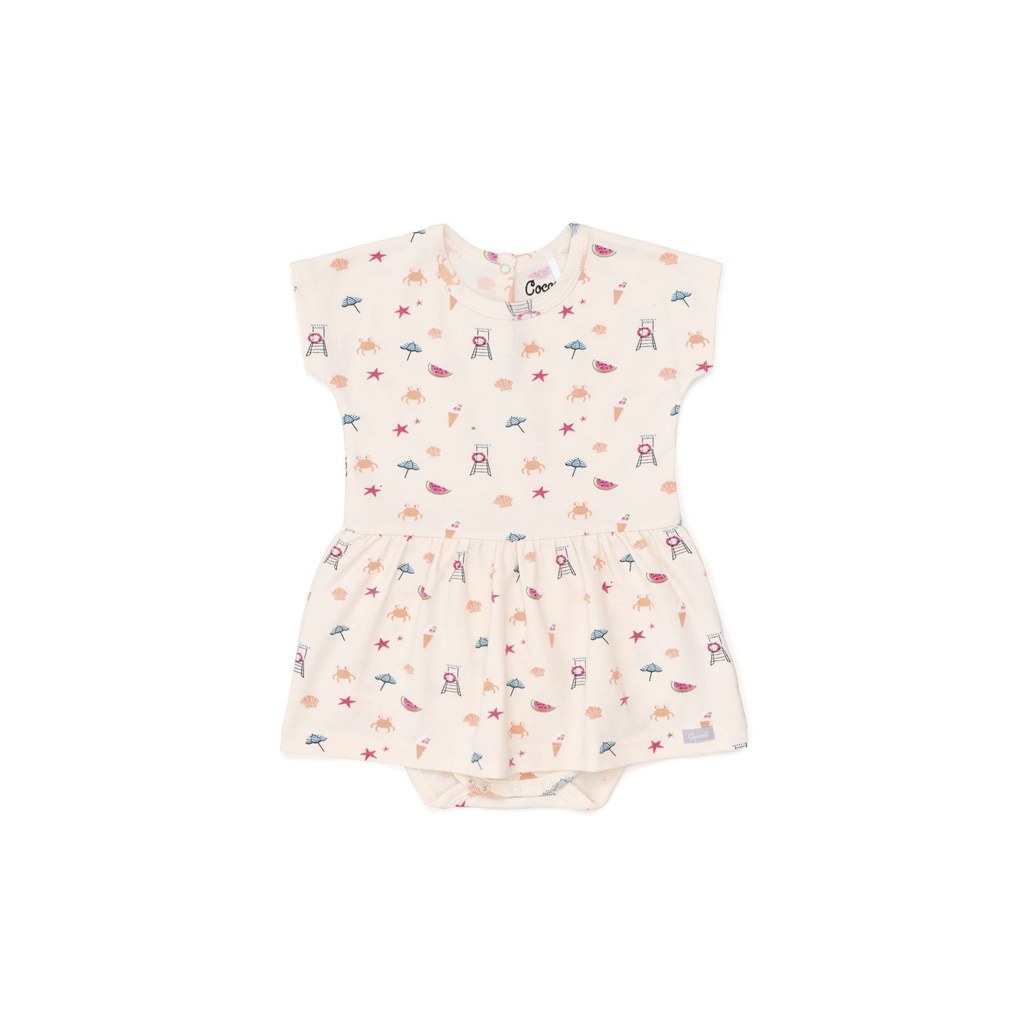 Beach On Whisper Romper