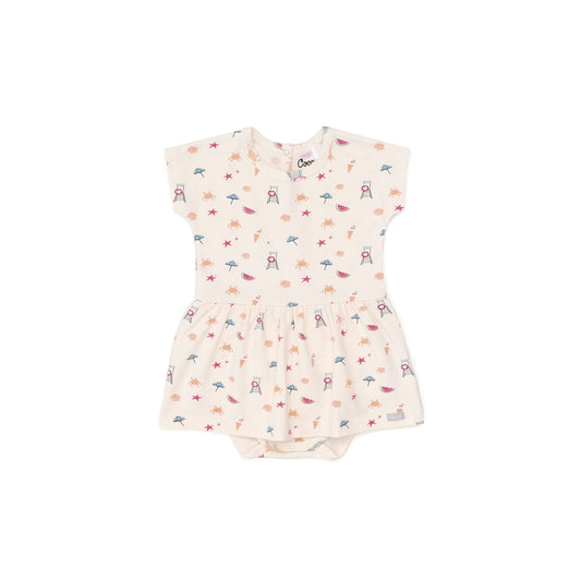 Beach On Whisper Romper