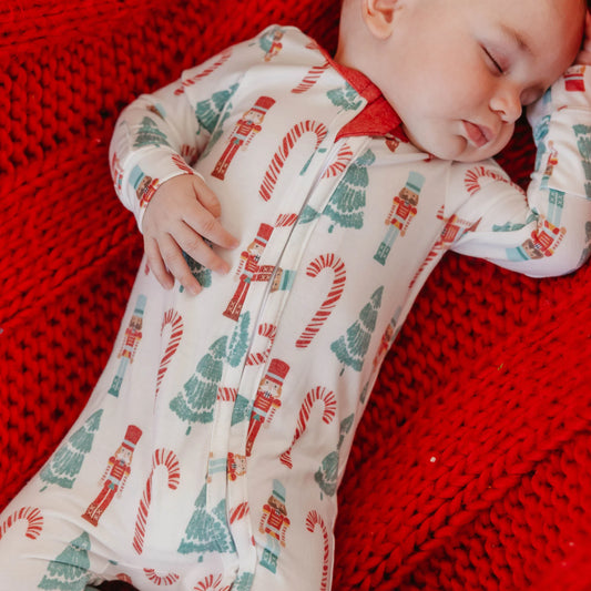 Nicholas Zip-Up Footie