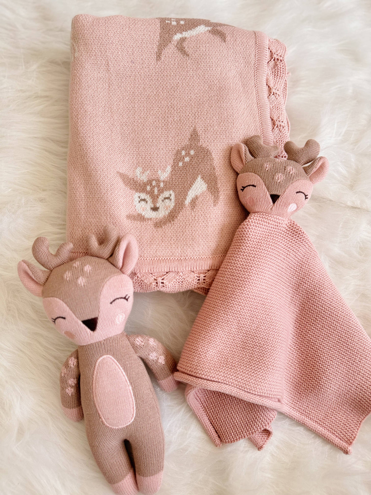 Fawn Organic Cotton Baby Blanket
