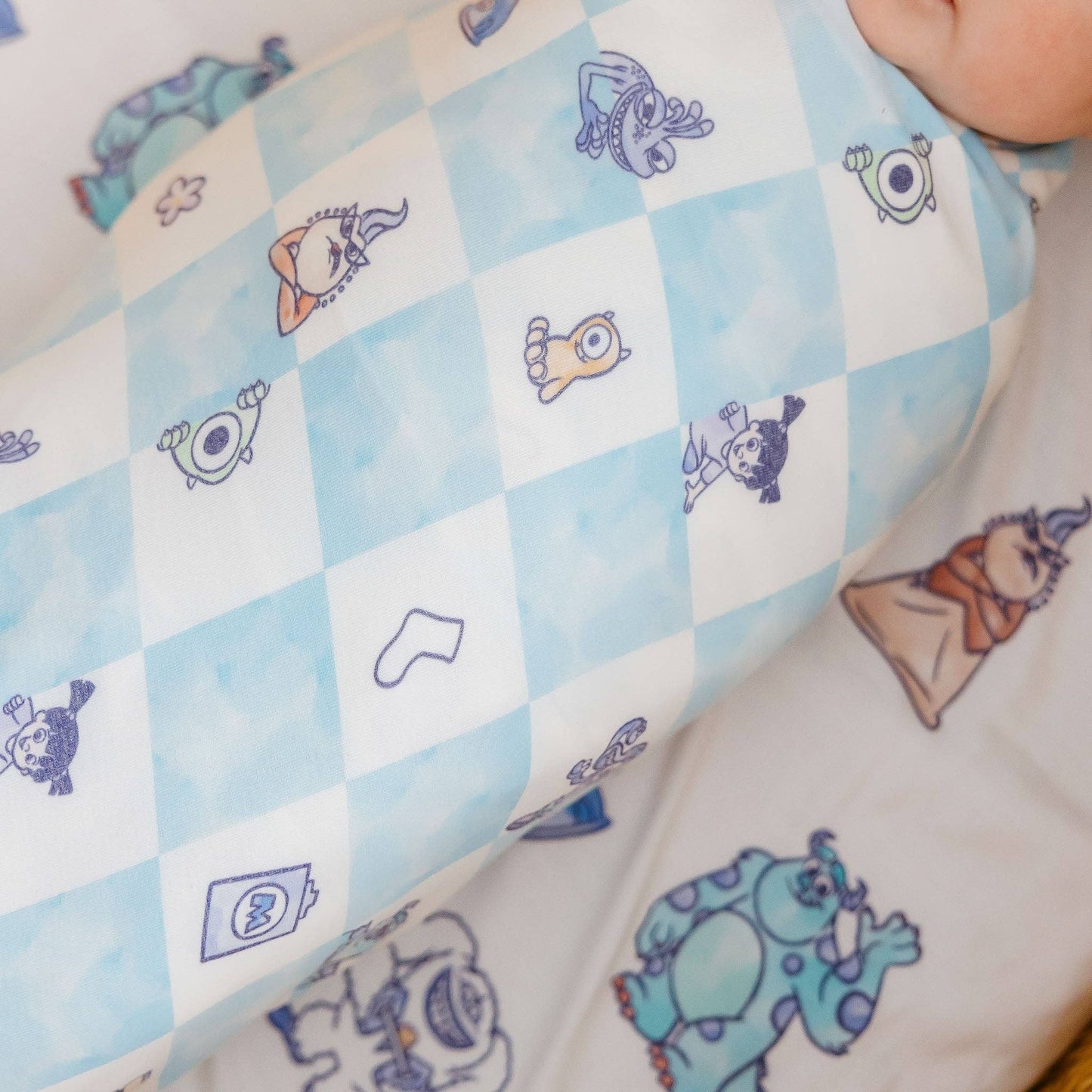 Monsters, Inc. Medley Knit Swaddle Blanket