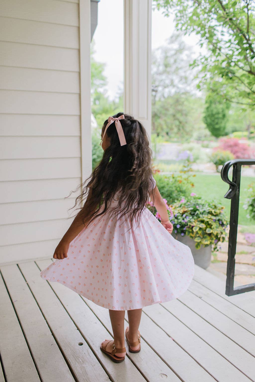 Peach of My Heart Twirl Dress