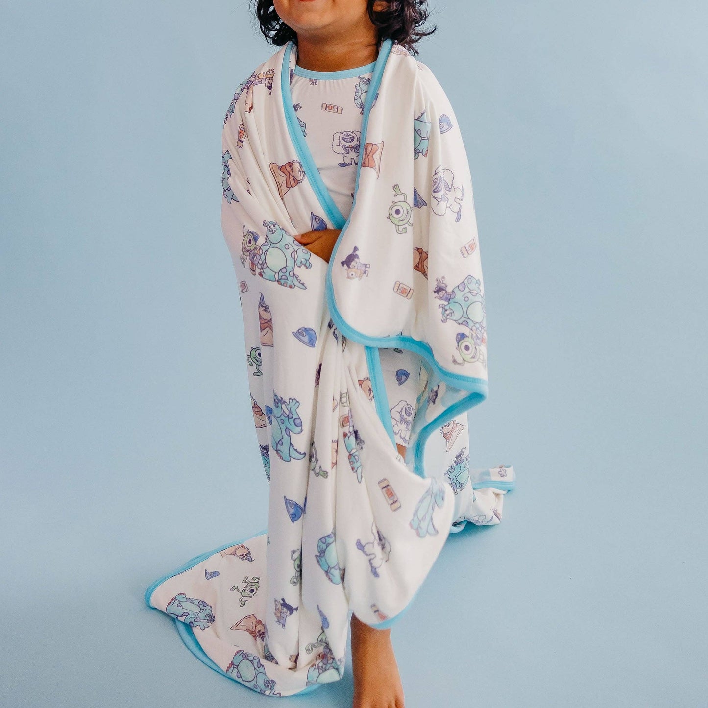 Monsters, Inc. Medley 3-Layer Quilt