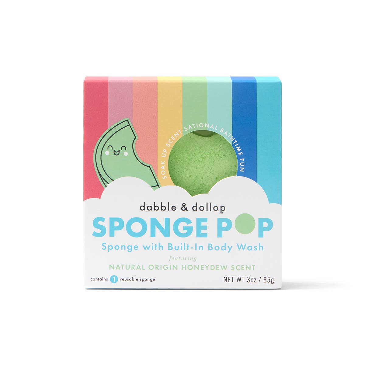 Sponge Pop® with Built-In Honeydew Body Wash
