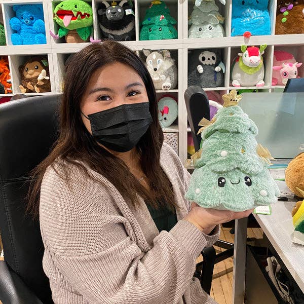 Mini Flocked Christmas Tree