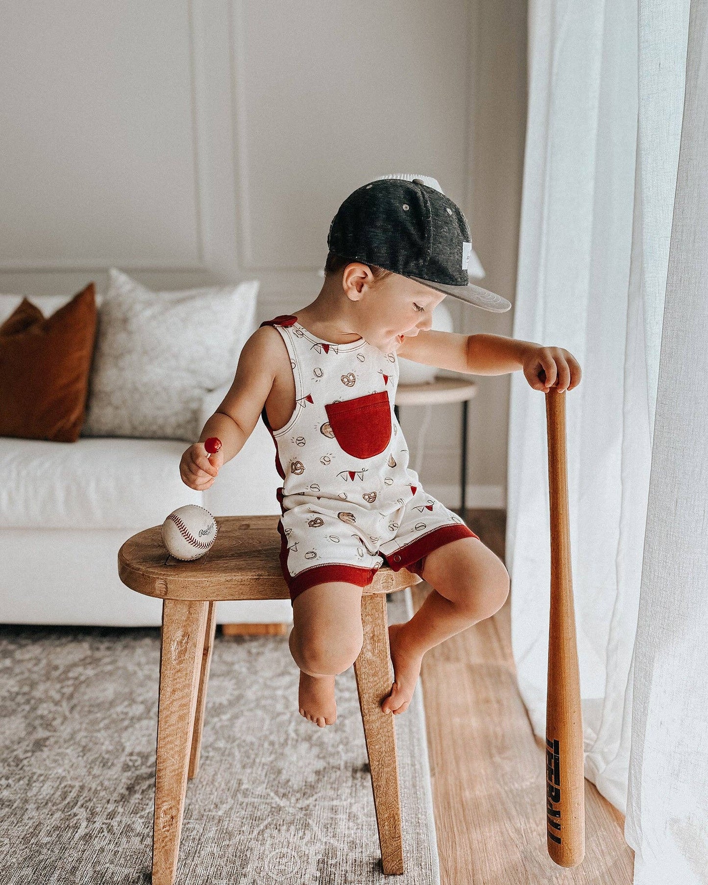 Game Day | Organic Sleeveless Romper