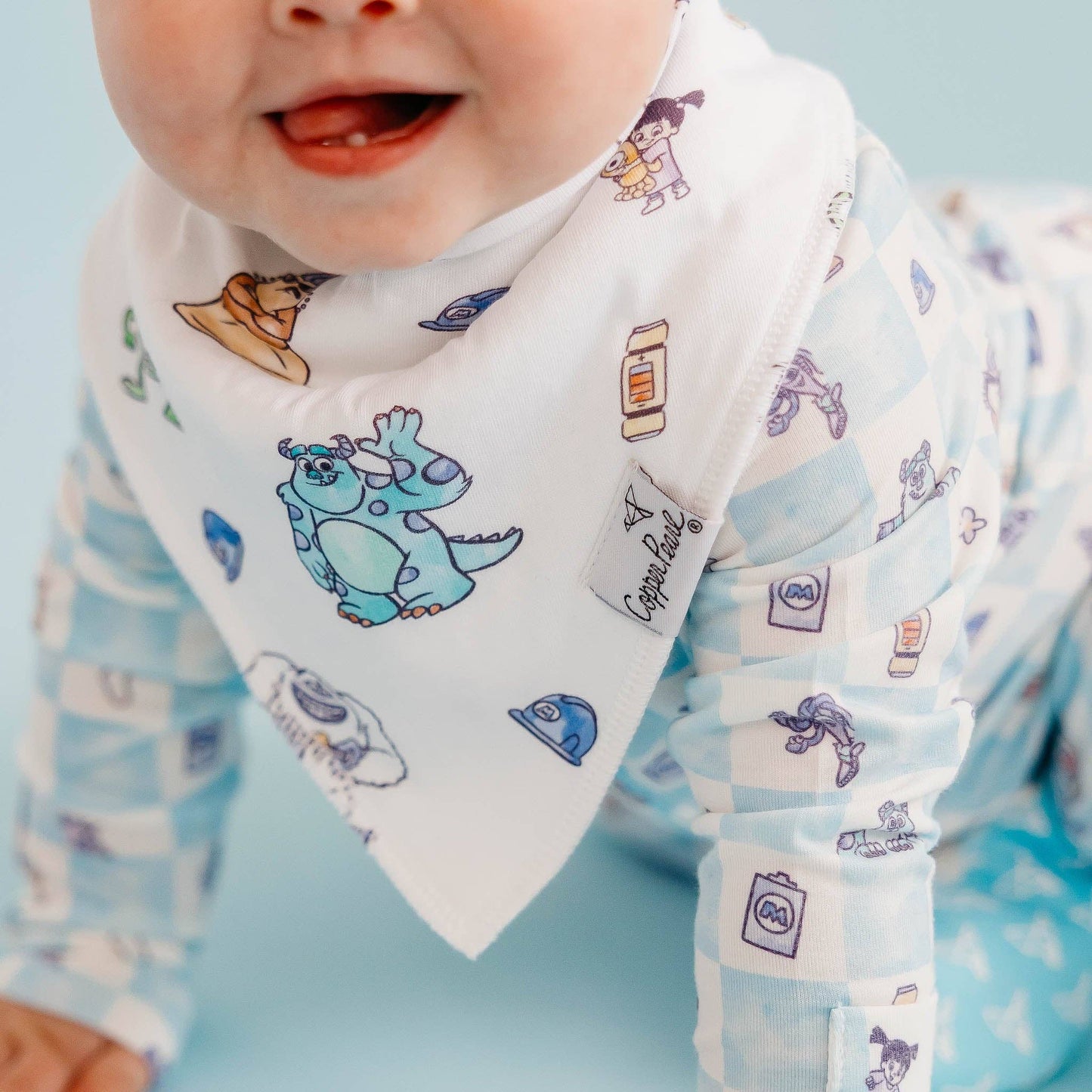 Monsters, Inc. Medley Baby Bandana Bibs