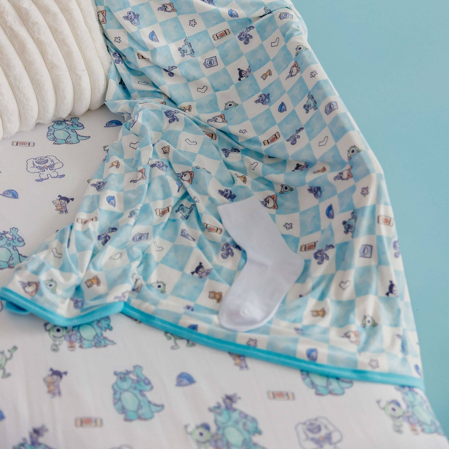 Monsters, Inc. Medley 3-Layer Quilt
