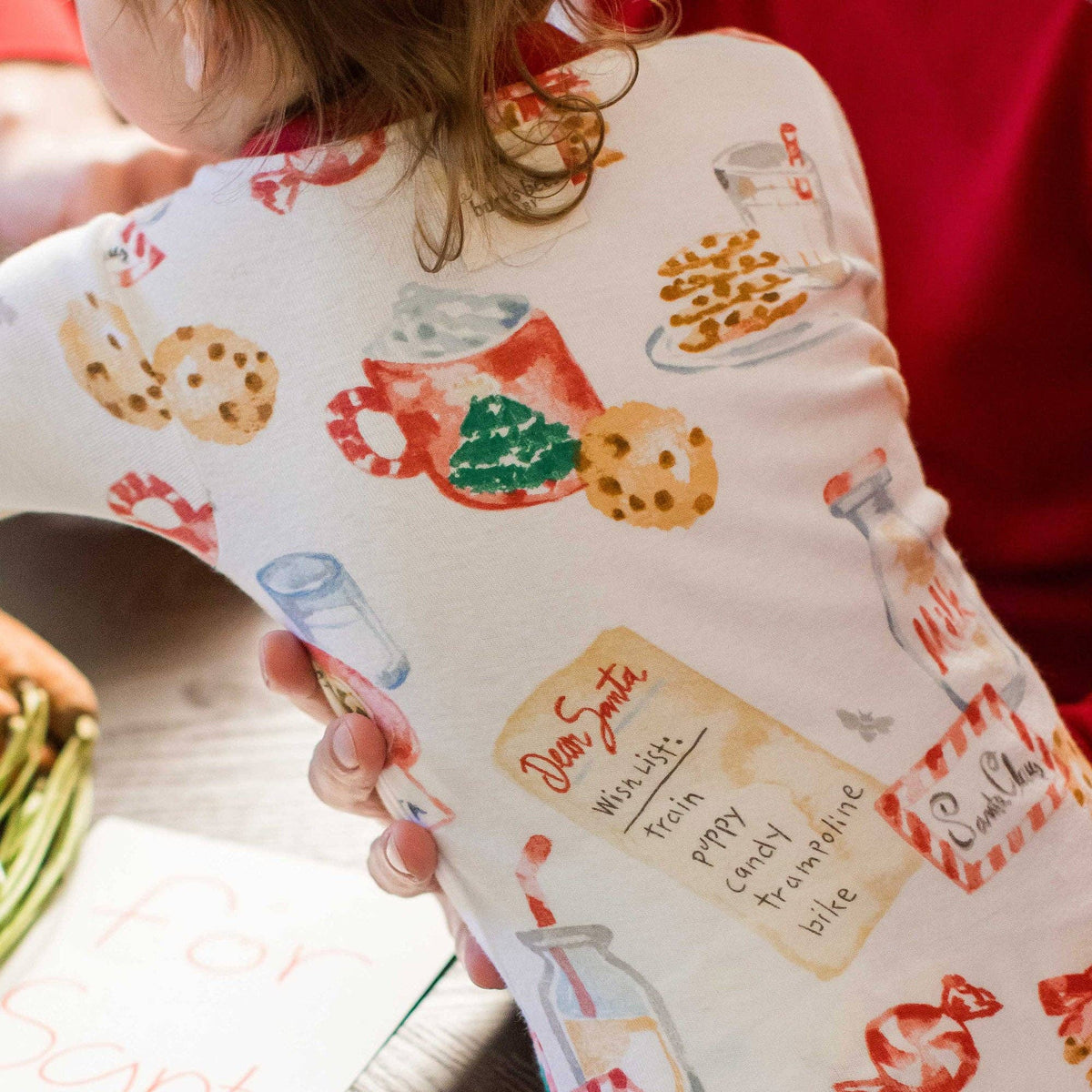 Cookies For Santa Organic Cotton Footie