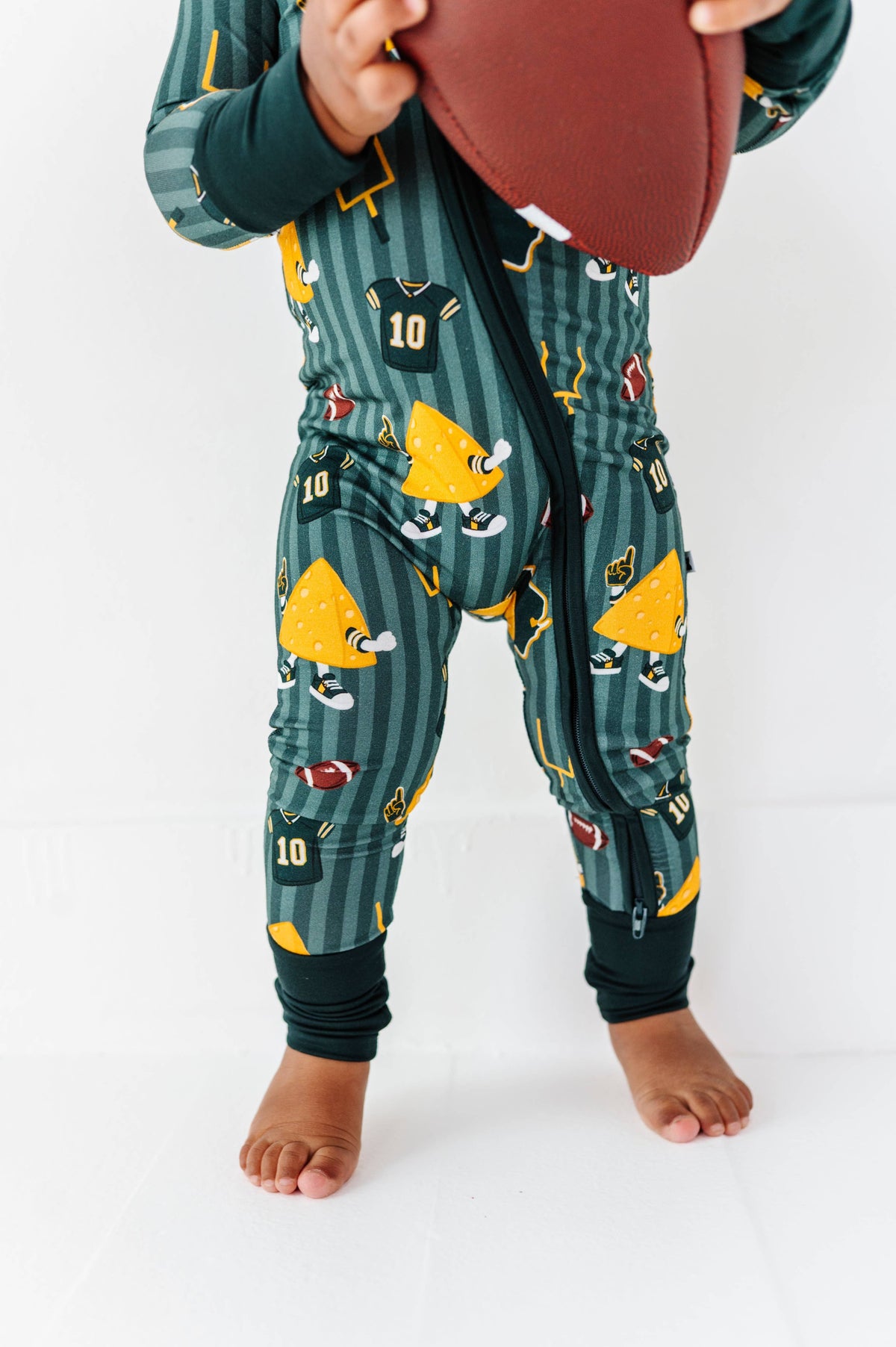 Wisconsin Football Convertible Footies