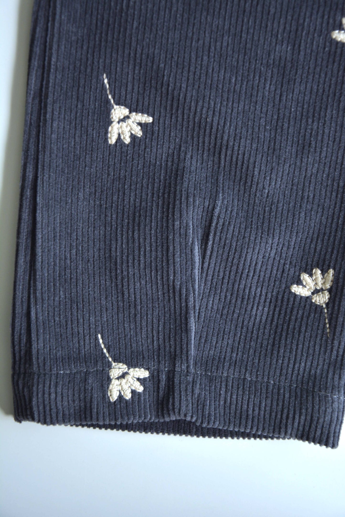 Baby / Kids Embroidered Corduroy Pants