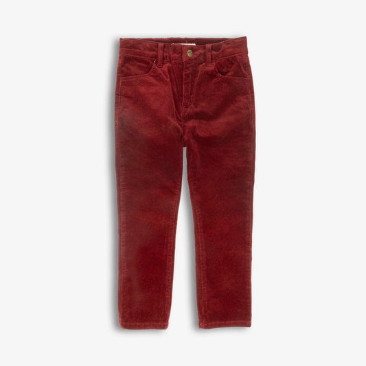 Brick Red Skinny Cords