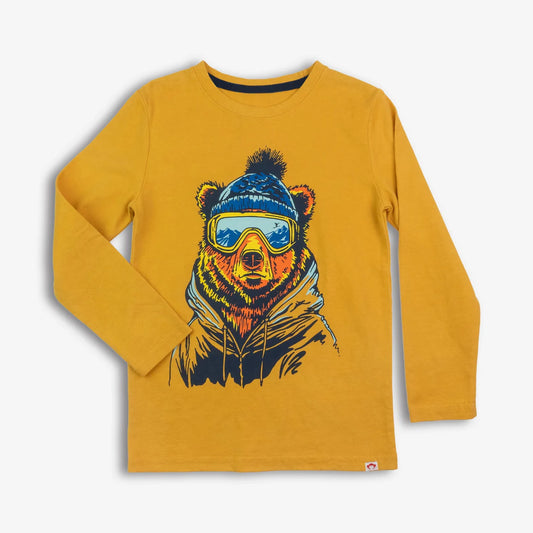 Ski Bear Beeswax L/S Tee