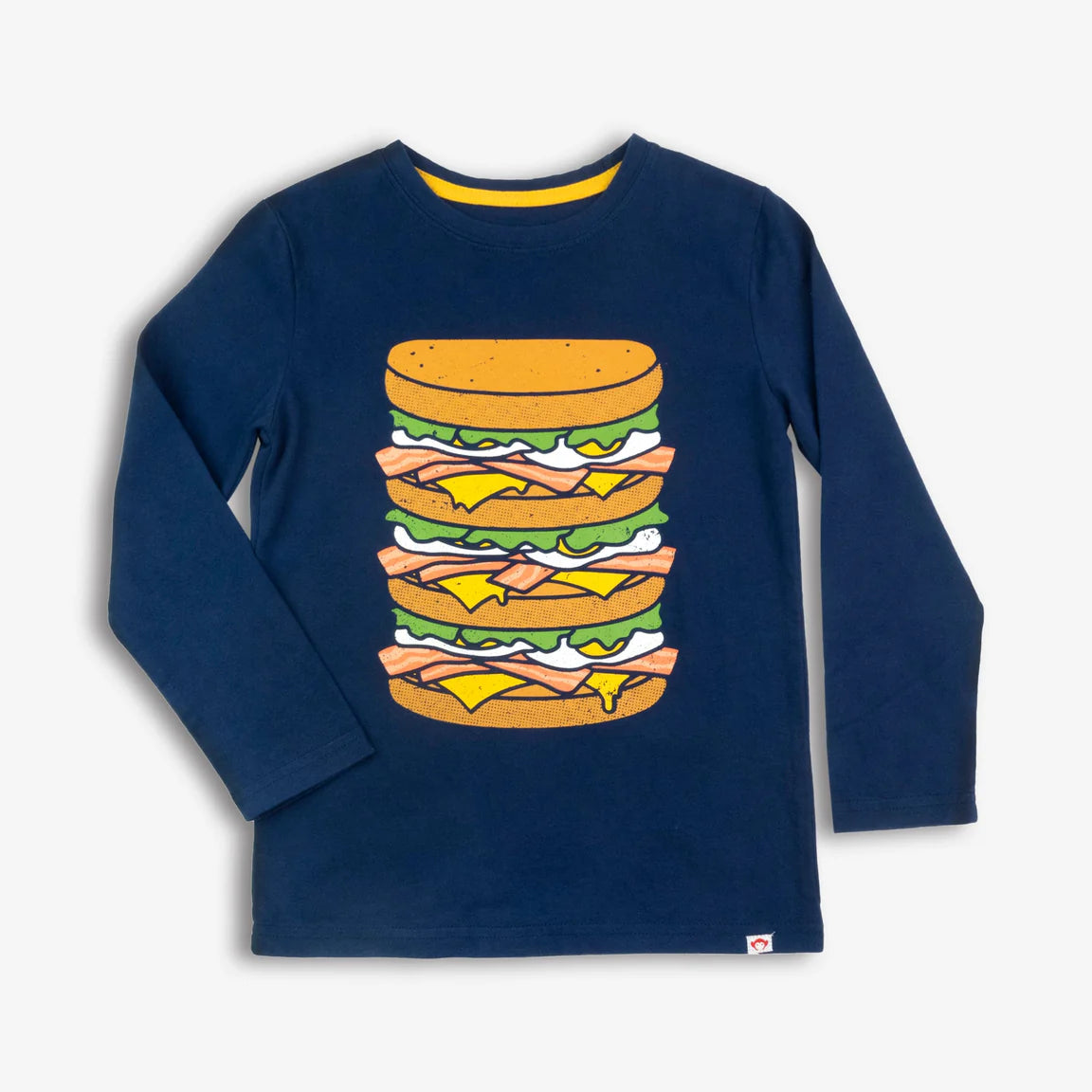 Bacon Egg and Cheese Navy Tee