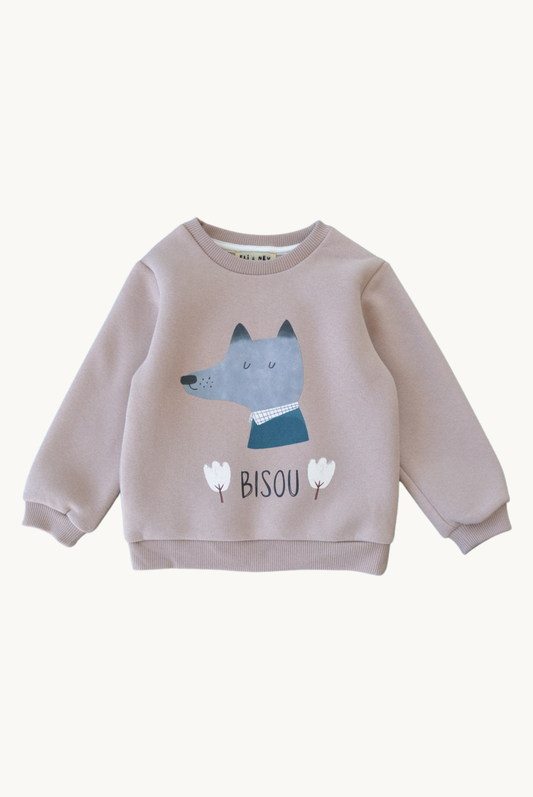 Baby / Kid Sweatshirt Wolf Print