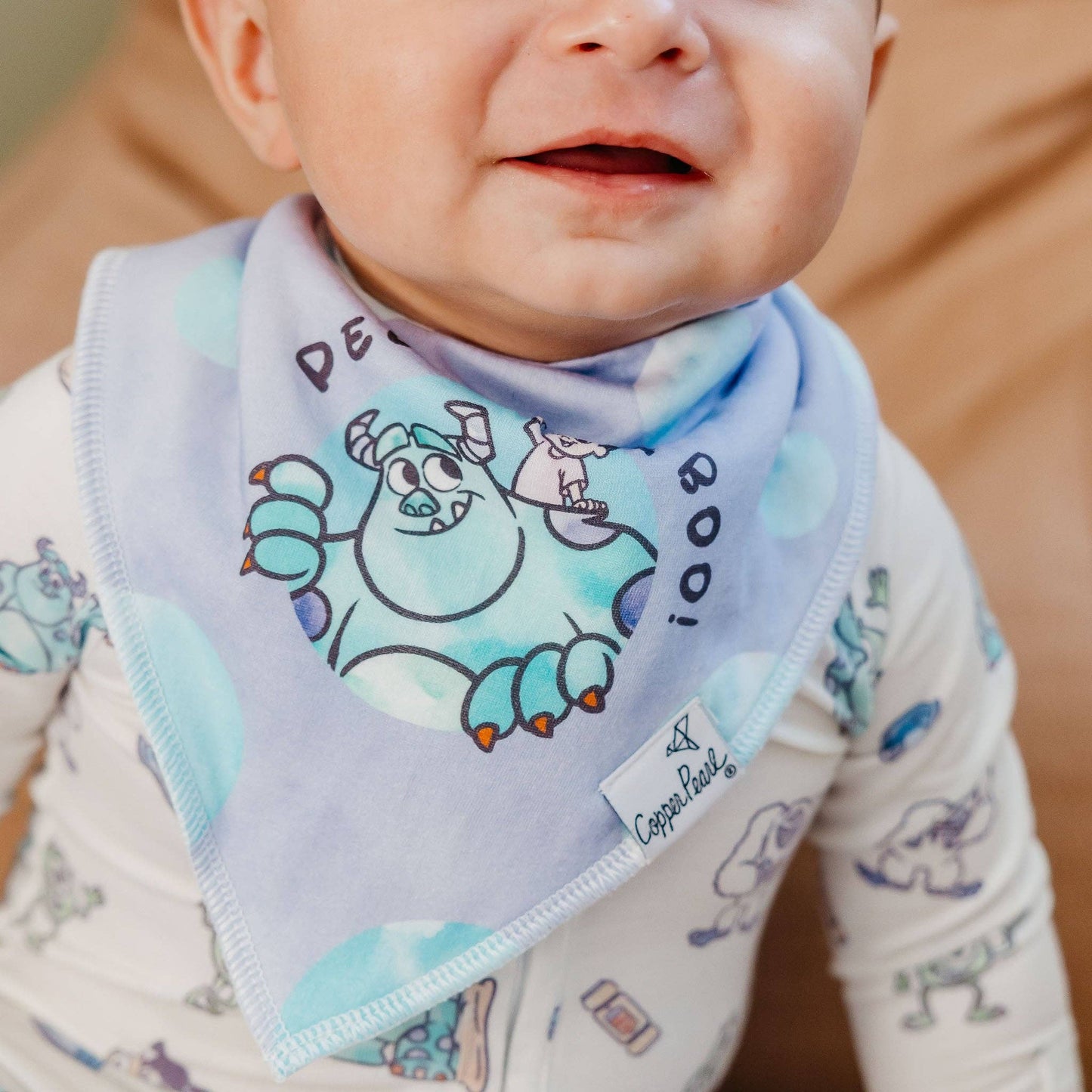 Monsters, Inc. Medley Baby Bandana Bibs