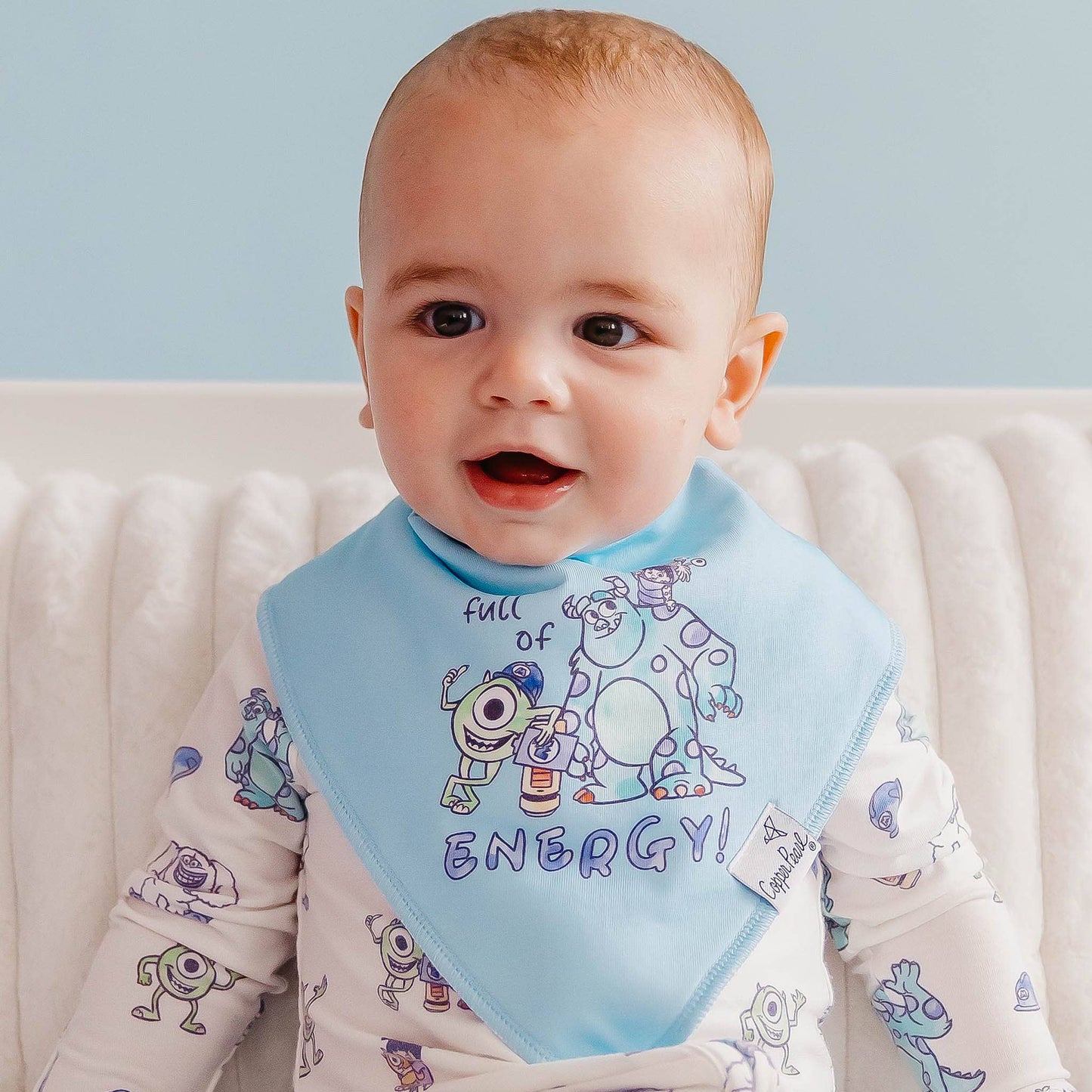 Monsters, Inc. Medley Baby Bandana Bibs