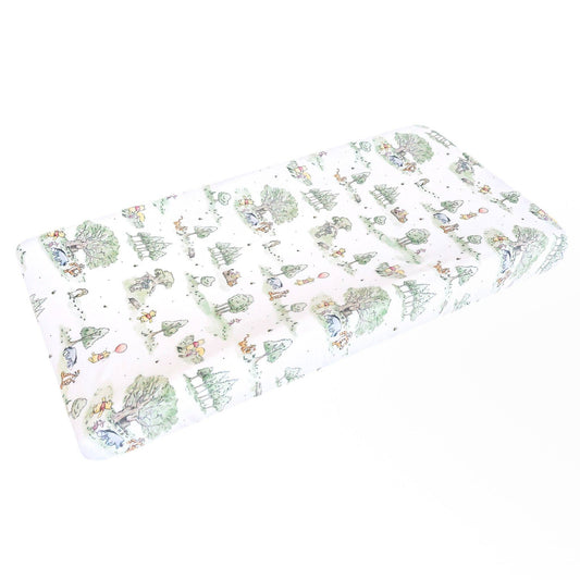 Hundred Acre Wood Diaper Changing Pad Cover