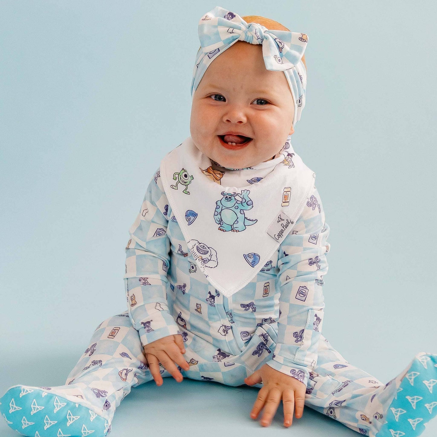 Monsters, Inc. Medley Baby Bandana Bibs
