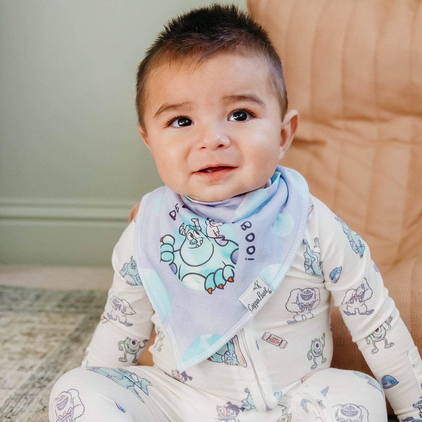 Monsters, Inc. Medley Baby Bandana Bibs