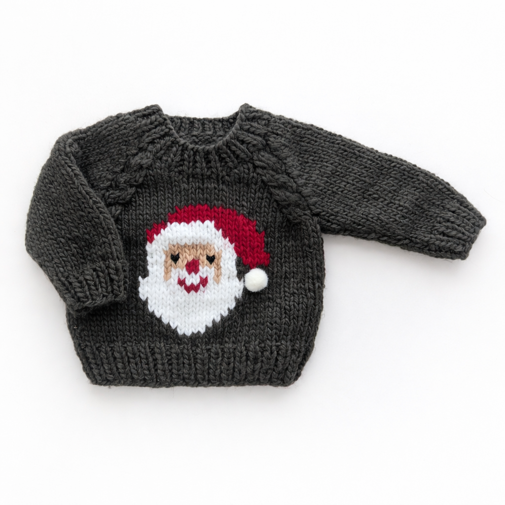Jolly Santa Sweater, Loden