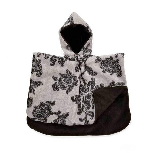 Floral Fleece Car Seat Poncho