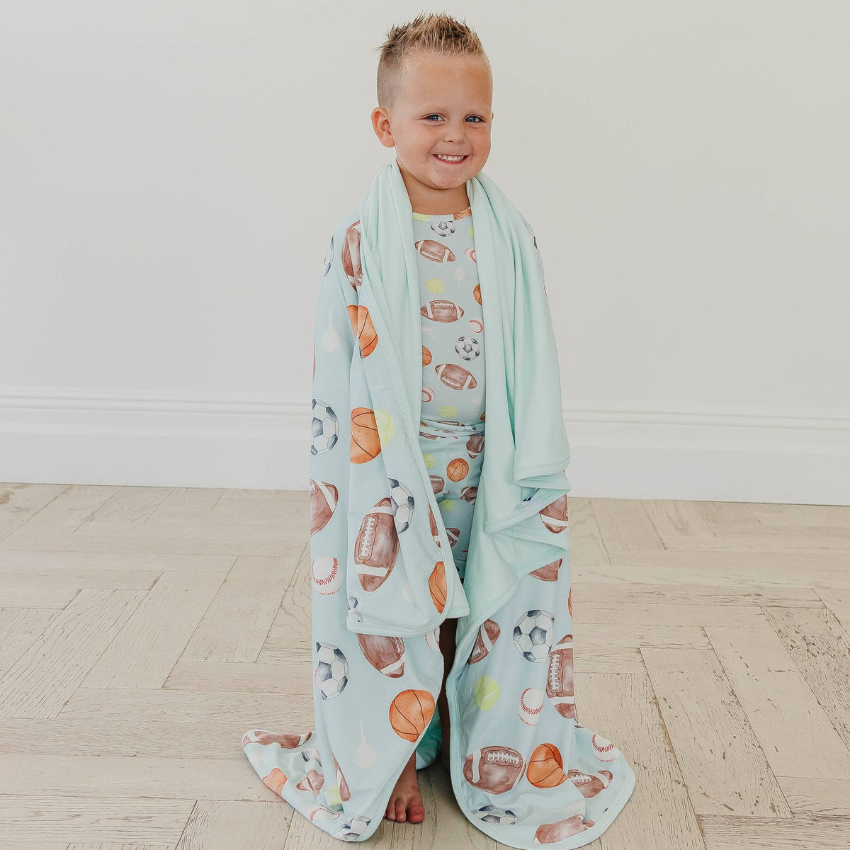 Sports Medley 3-Layer Quilt