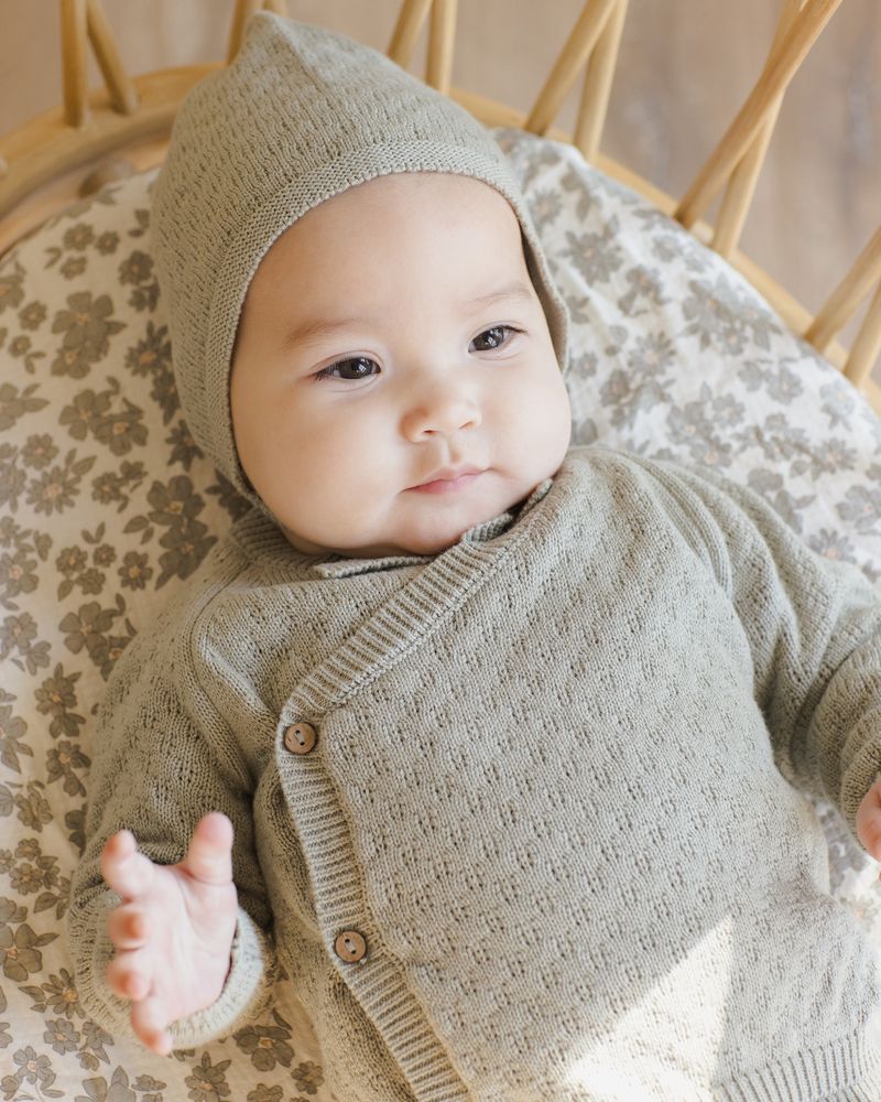 Knit Wrap Top & Pant Set