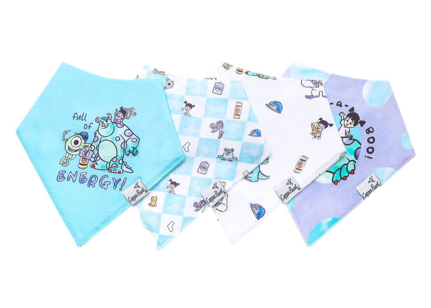 Monsters, Inc. Medley Baby Bandana Bibs