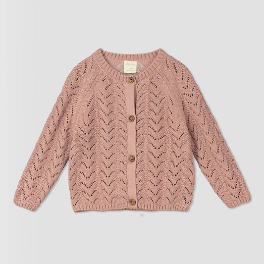 Talwyn sweater in rose knit