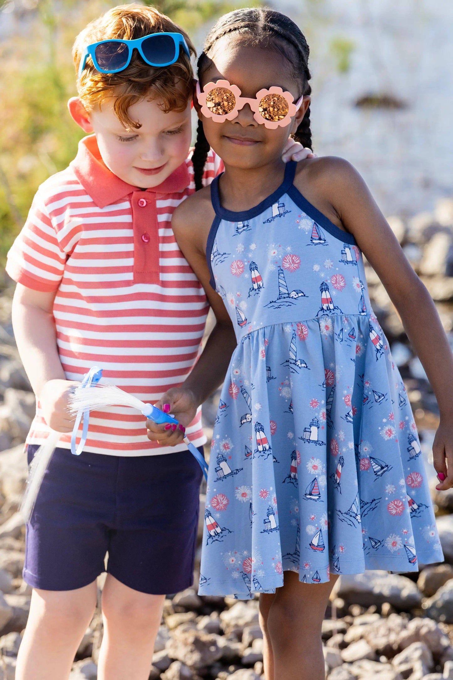 Seaside Sparklers Wave Dress