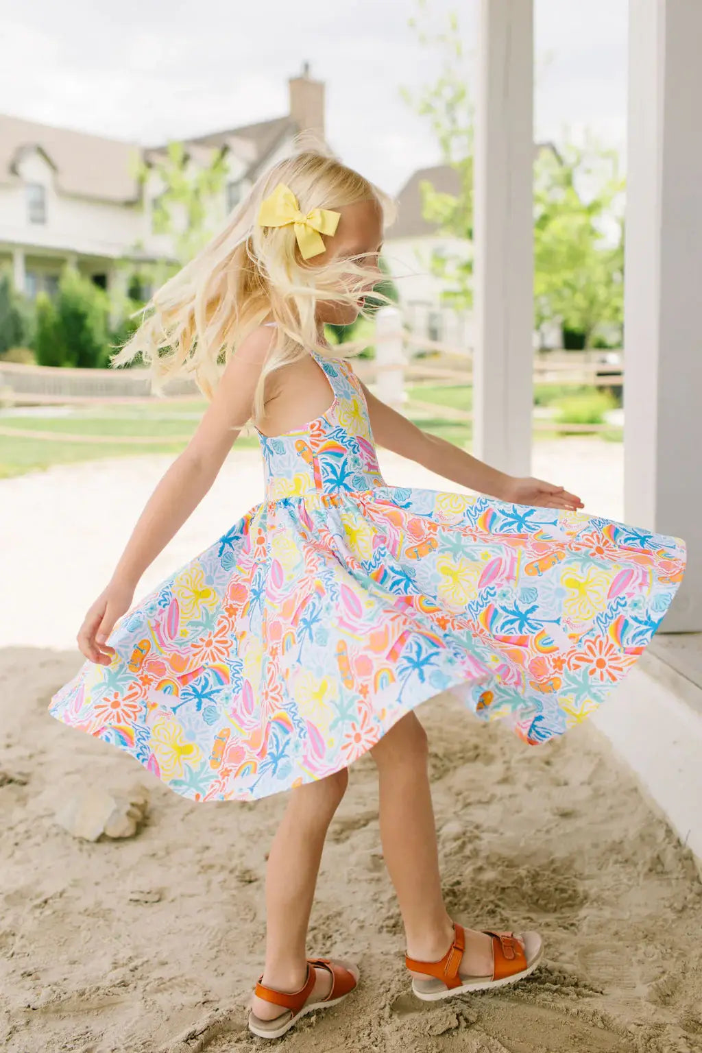 Charlotte Beach Scenes Dress