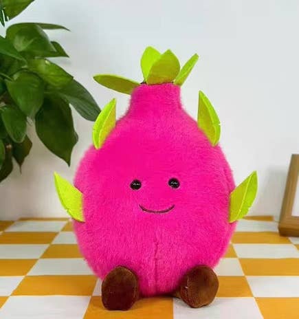 Cuddly Dragon Fruit Plush