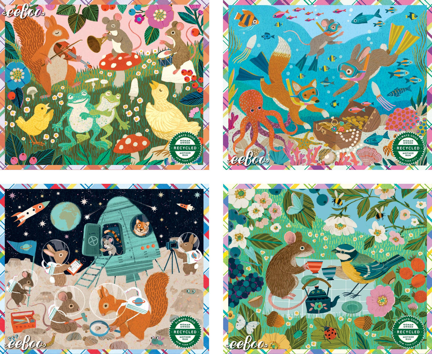 Mini 36 Piece Puzzle Assortment