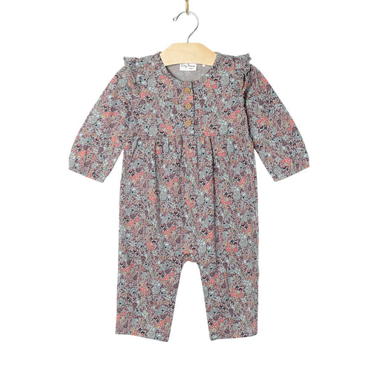Fall Forest Cotton Romper
