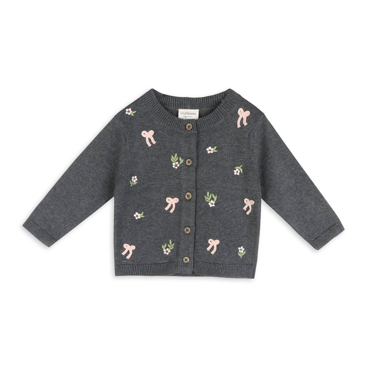 Hazel Organic Knit Baby Cardigan