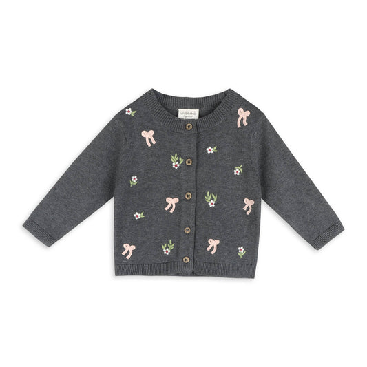 Hazel Organic Knit Baby Cardigan