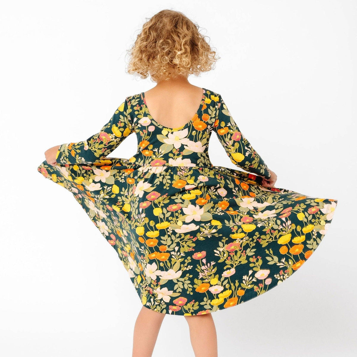 Midnight Botany Ballet Dress
